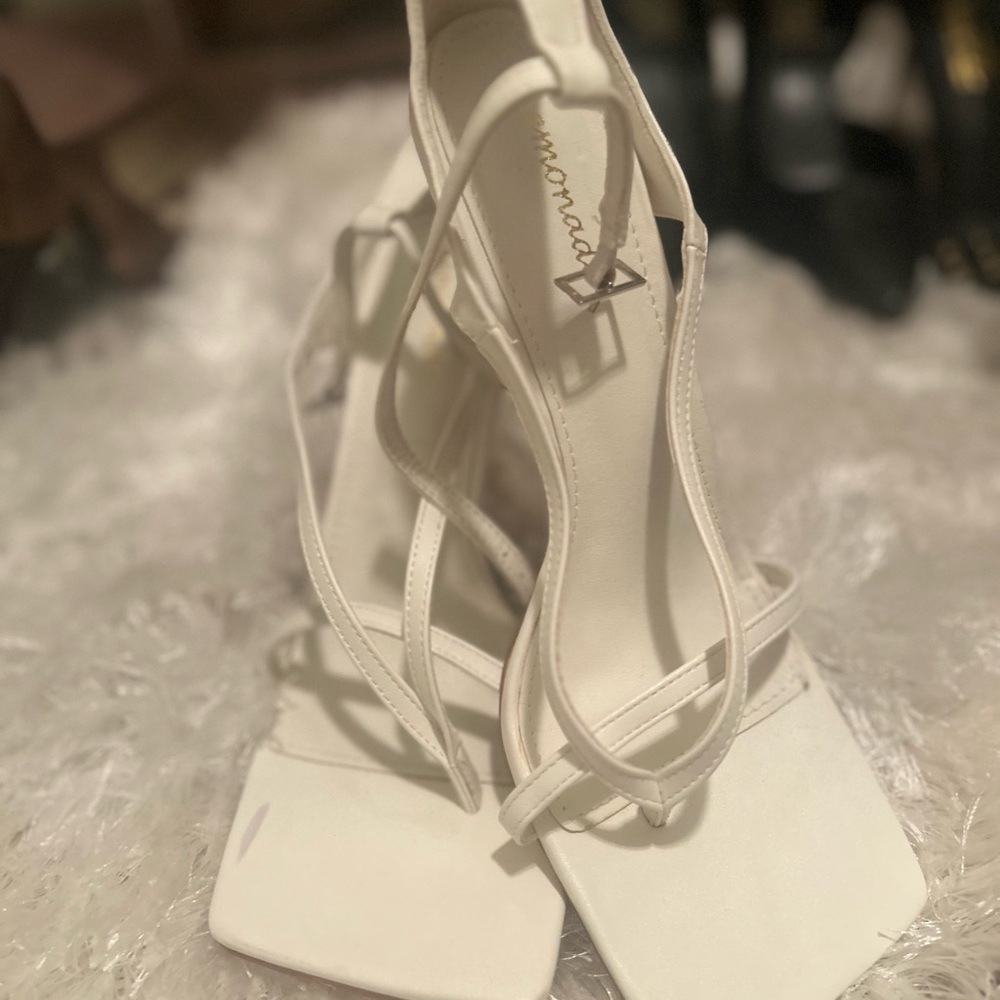 Monaco White Women's Sandals